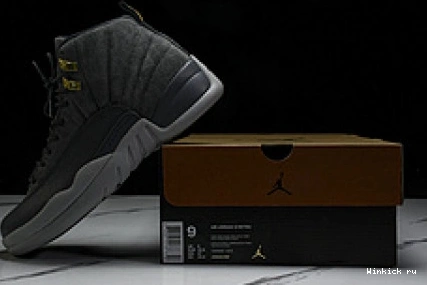 Grey 12 Retro Dark Jordan 0718